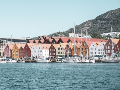 Bryggen, kaupunki Bergenissä
