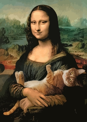 Monalisa Carry Cat Cute