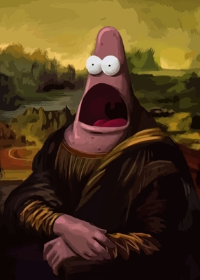 Patrick With Theme Monalisa
