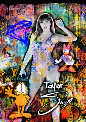 Pop-Art Taylor Swift 