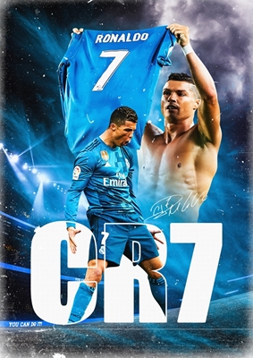 Cristiano Ronaldon juliste