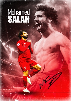 Mohamed Salah affisch