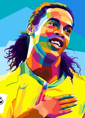 Ronaldinho Wpap Art
