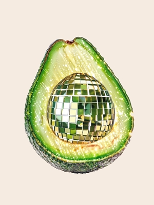 Disco Ball avocado 