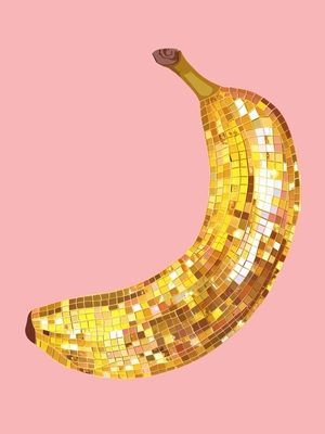De banaan van de discobal
