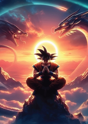 Goku y el dragón