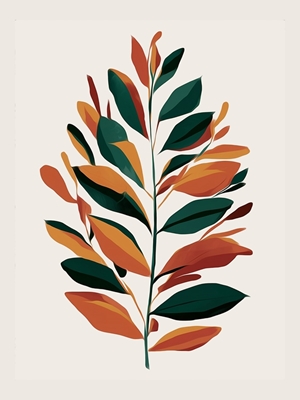 Elegant Abstract Plant