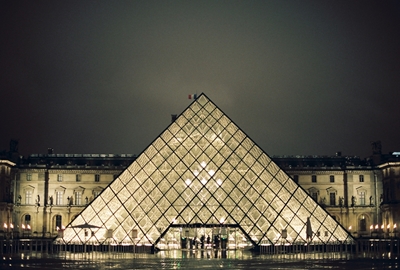 O Museu do Louvre em Paris