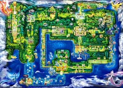 Pokemon Map Game