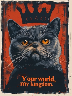 Póster Vintage de Katt - Kingdom