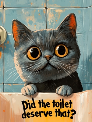 Fun Cute Kitten Bathroom Decor