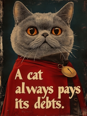 Spiel der Katzen Poster