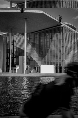 Cyclistes Noir et Blanc