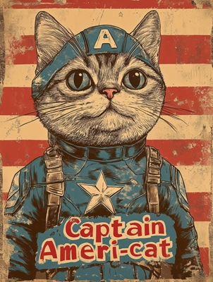 Captain Ameri-cat - Fun Parody