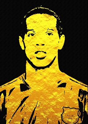 Ronaldinho face art