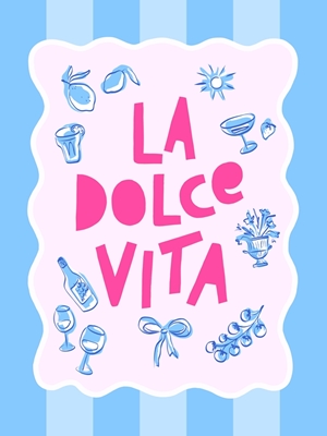 La Dolce Vita Rosa Raya Azul