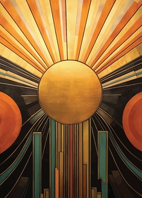 Sunrise Deco Art