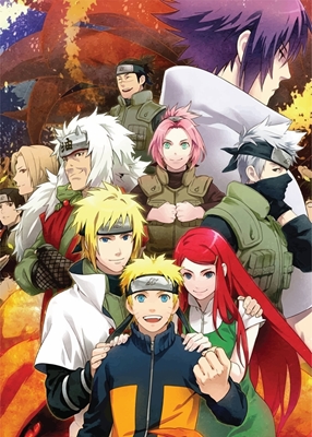 Naruto-familie og ven