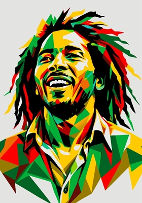 Bob Marley WPAP popkonst