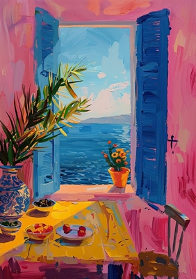 Matisse inspired Mediterranean