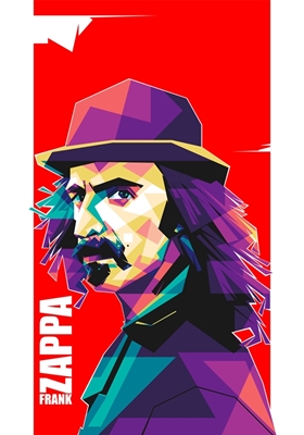 F zappa pop art stil 