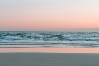 Sonnenuntergang Meer Frankreich