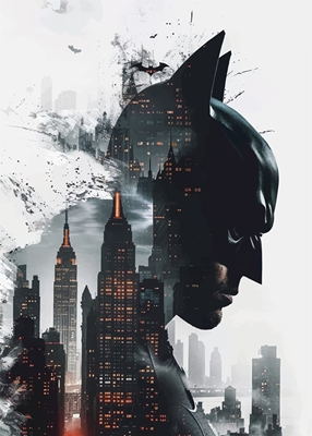 Batman Abstract City