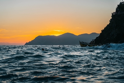 Sunset Cinque Terre