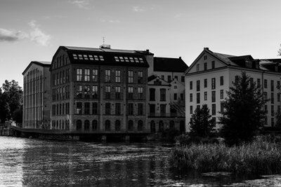 Het industriële landschap van Norrköping