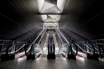 Copenhagen subway station