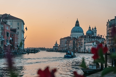 Solopgang i Venedig