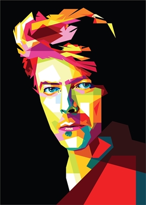 David Bowie en WPAP Pop Art