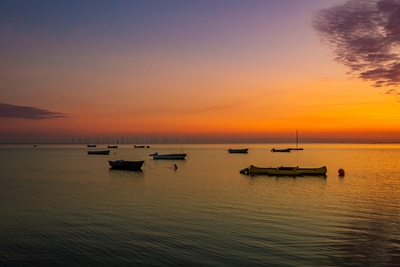 En stille aften ved Øresund