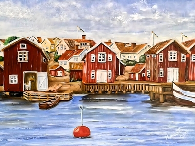 Embarcadero en Bohuslän 