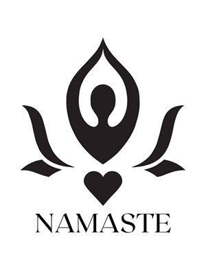 NAMASTE met hart