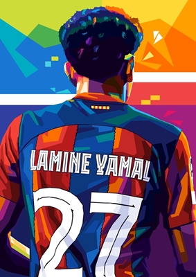 Lamine Yamal Wpap Art