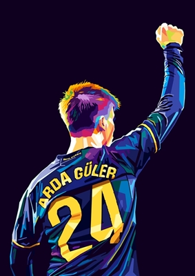 Arda Guler Wpap Arte Pop