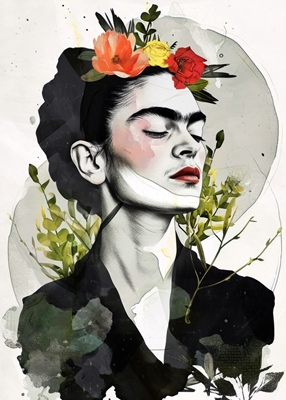 Frida à l’aquarelle