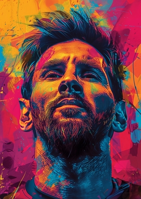 Messi Pop Art