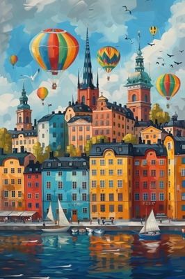 Colorful Stockholm