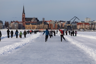 Isvägen Luleå