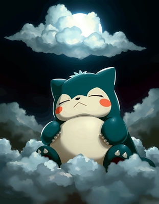 Snorlax somnoliento