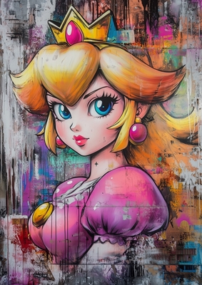 Prinsesse Peach x Grafitti