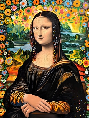 Mona Lisa i blomst: Klimt