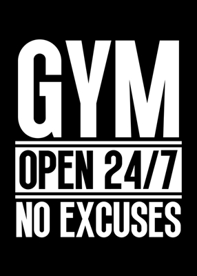 Gimnasio abierto 24/7 sin excusas