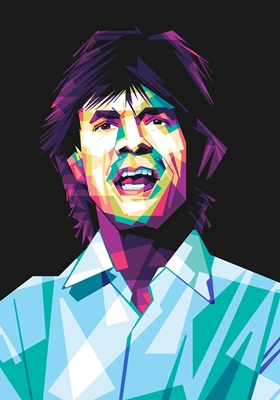 Mick jagger pop art