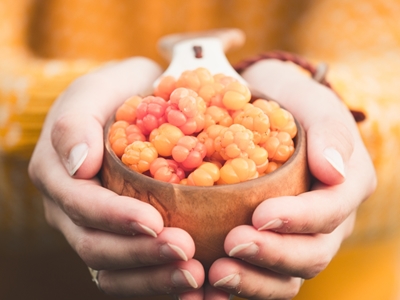 Cloudberry guksi mug