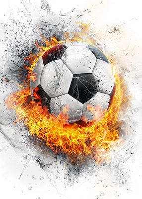 Fußball feuer