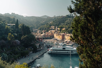 Båtar i Portofino 