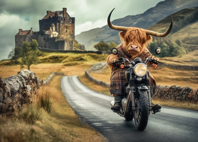 Highland Cow Abenteuer